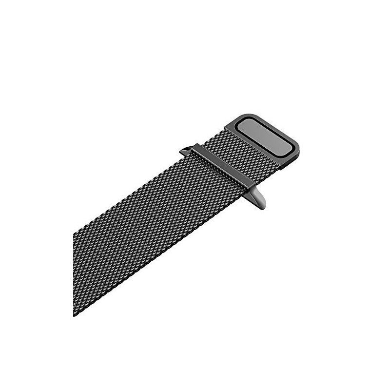 Pulseira Para Relógio (Watchband) Em Aço Inoxidável - 42mm Preto
