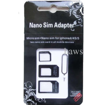 nano sim new preto