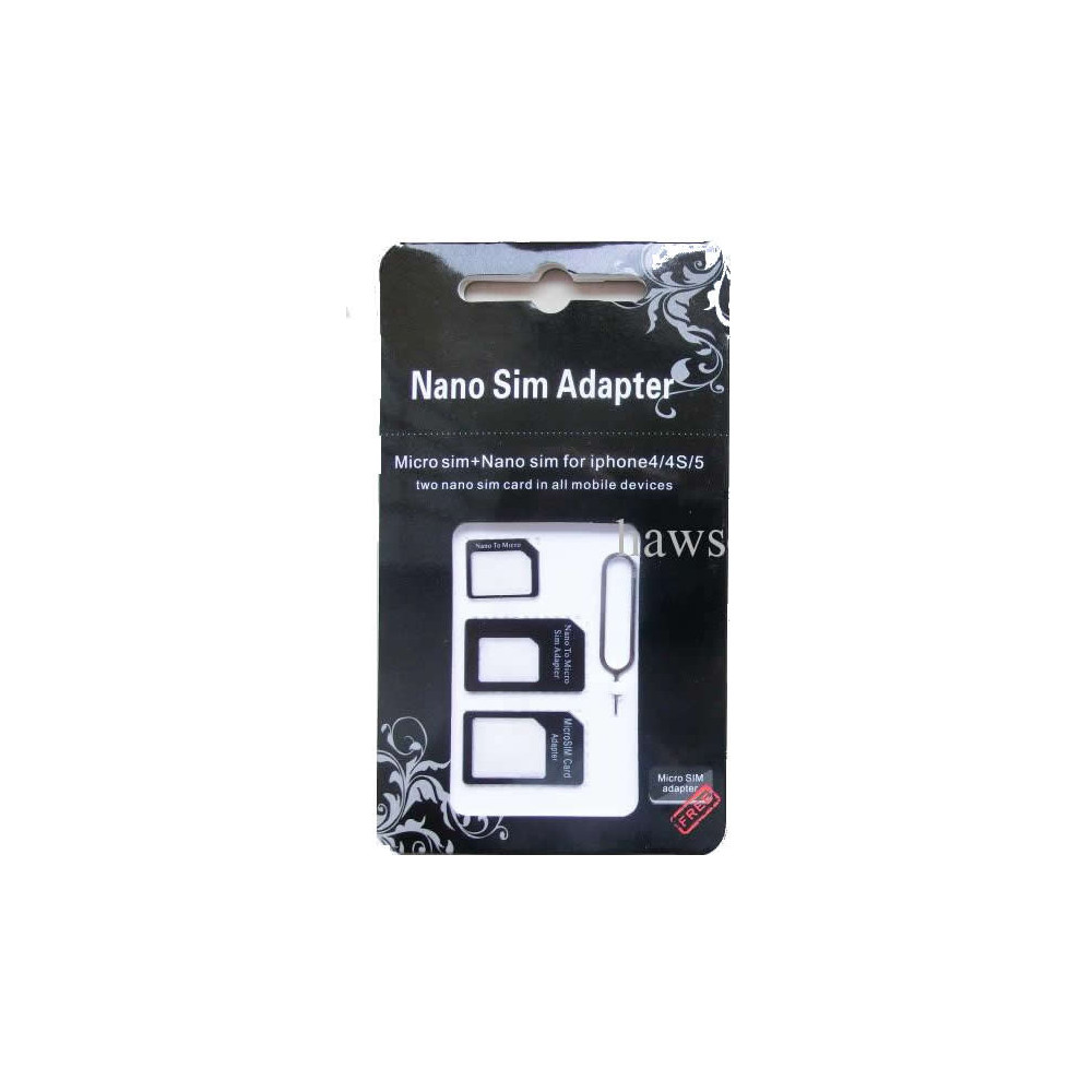 nano sim new preto