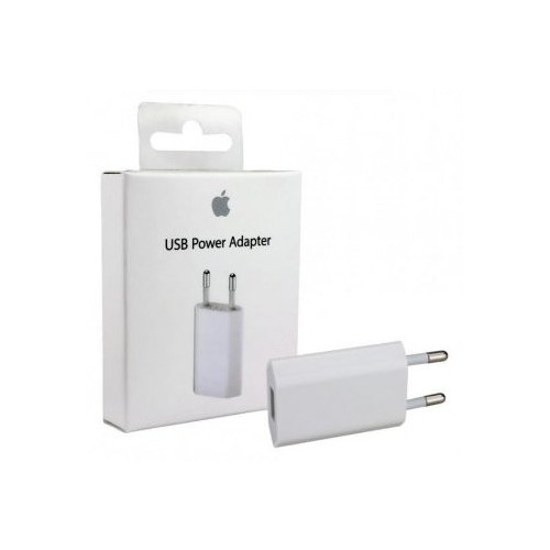 apple carregador 5w branco
