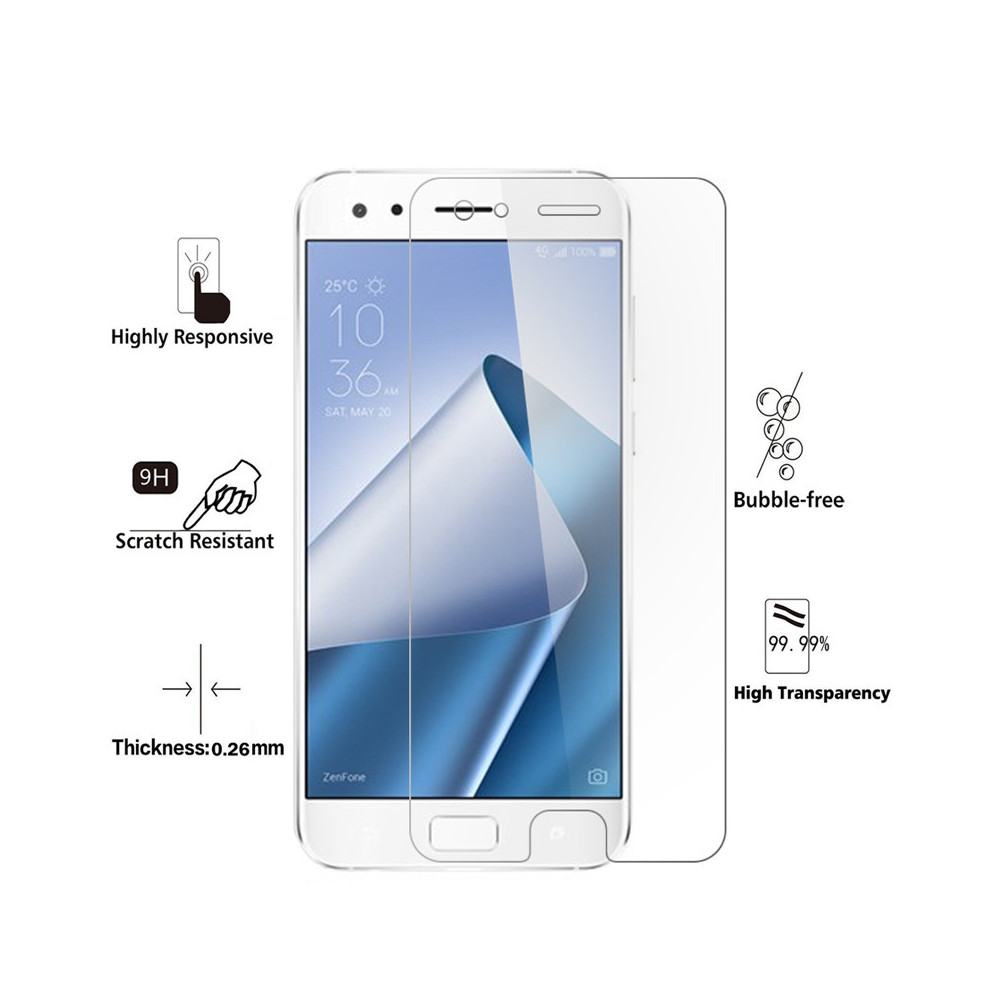 Tempered-Glass-Protector-For-Asus-Zenfone-4-Pro-ZS551KL-9H-2-5D-Premium-Screen-Protector-Film