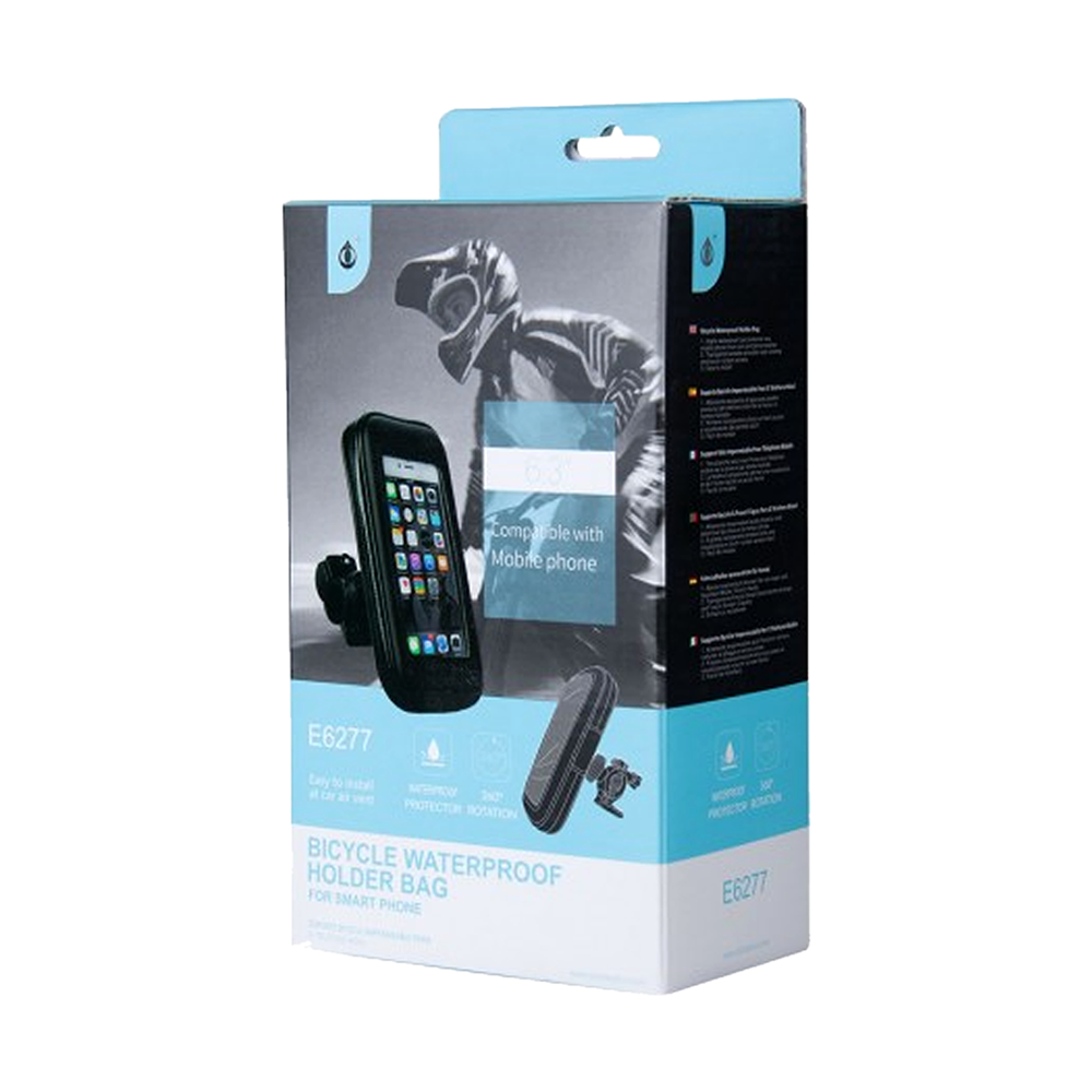 Suporte One Plus E6277 Preto Para Bicycle Waterproof, Touch Screen Access