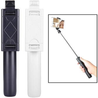 New Science K07 White Selfie Stick With Tripod