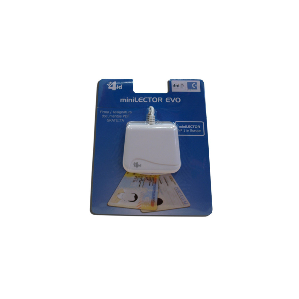 Leitor Cartão De Cidadão Bit4id Minileitor Evo Usb Ean