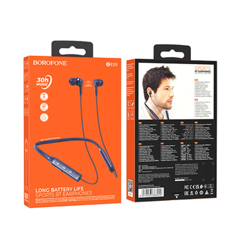 Borofone BE59 Blue Wireless Headphone
