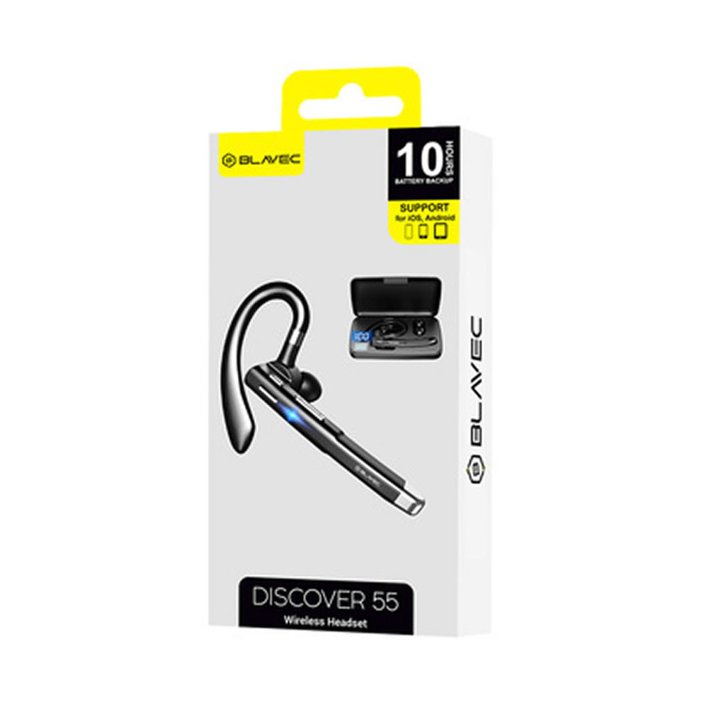 Blavec Discover 55 Black V5.1 Wireless Headset