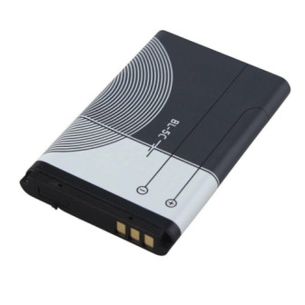 Nokia BL-5C/1100/1101/1110/1110i/1112/1200/1208/1209/1600/1650/1680C/1800/2300/2310/2323C/2330C/260 1020 mAh 3.7V 3.8Wh Bulk Bat