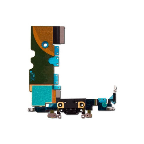 Charging Port Flex Cable for Apple iPhone 8 - Black PIP84000-BK-1__11631.1507836997