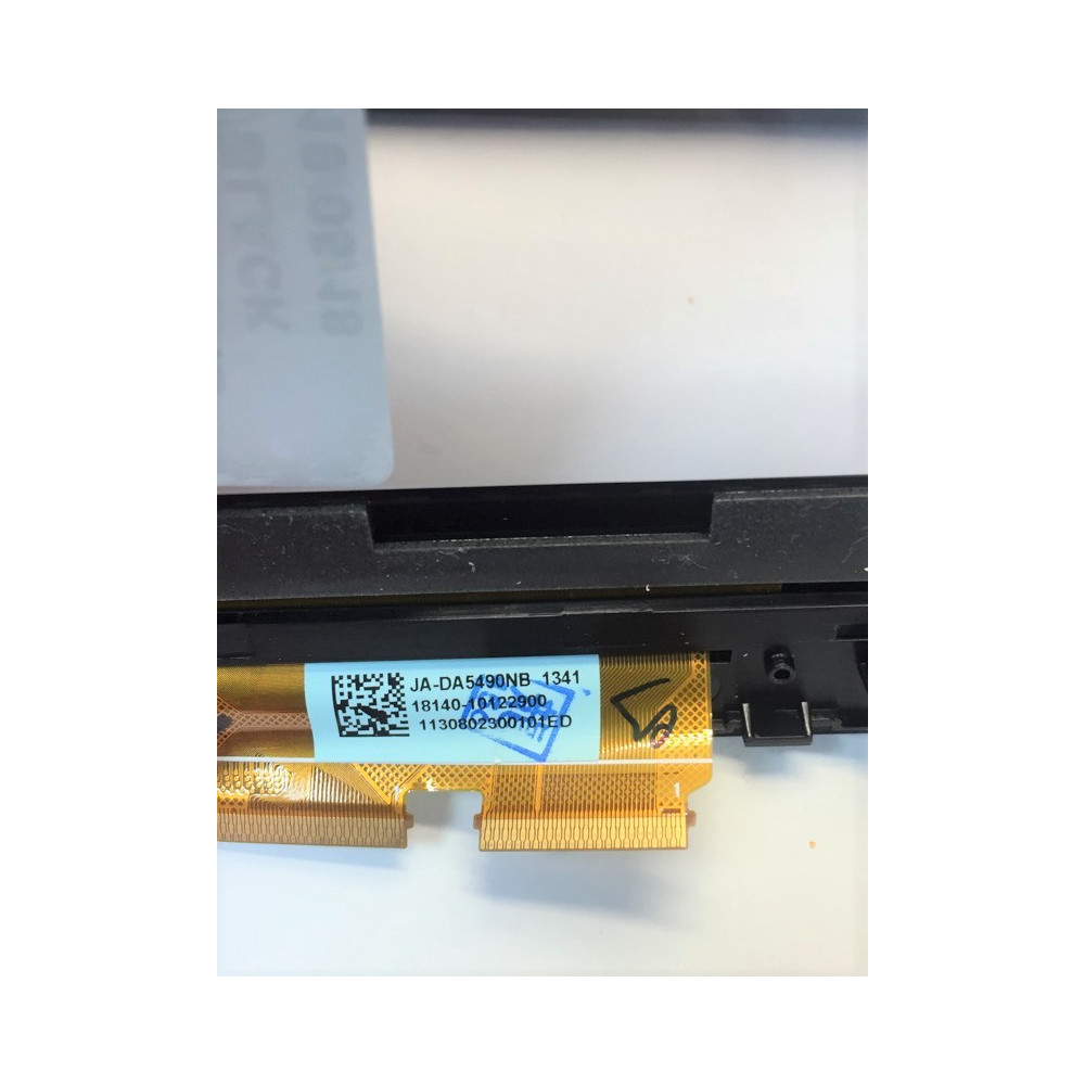 Touch Asus Tablet T100,T100ta,Ja-Da5490nb 1438,18140-10122900,11408213901012d Yellow Flex (Com Frame) Preto