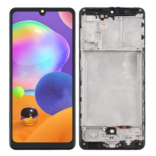 Touch+Display Com Frame Samsung Galaxy A31/A315 6.4" Preto Incell