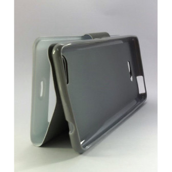 Capa Flip Cover Com Janela Huawei G Play Mini | G650 Branco