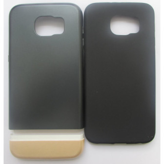 Capa Silicone Samsung Galaxy S6 Edge G925 Preto
