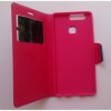 Capa Flip Cover Com Janela Huawei P9 G9 Rosa