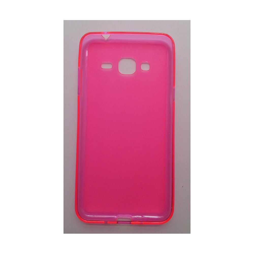 Capa Silicone Samsung Galaxy J3 (2016) J320 Rosa Fosco