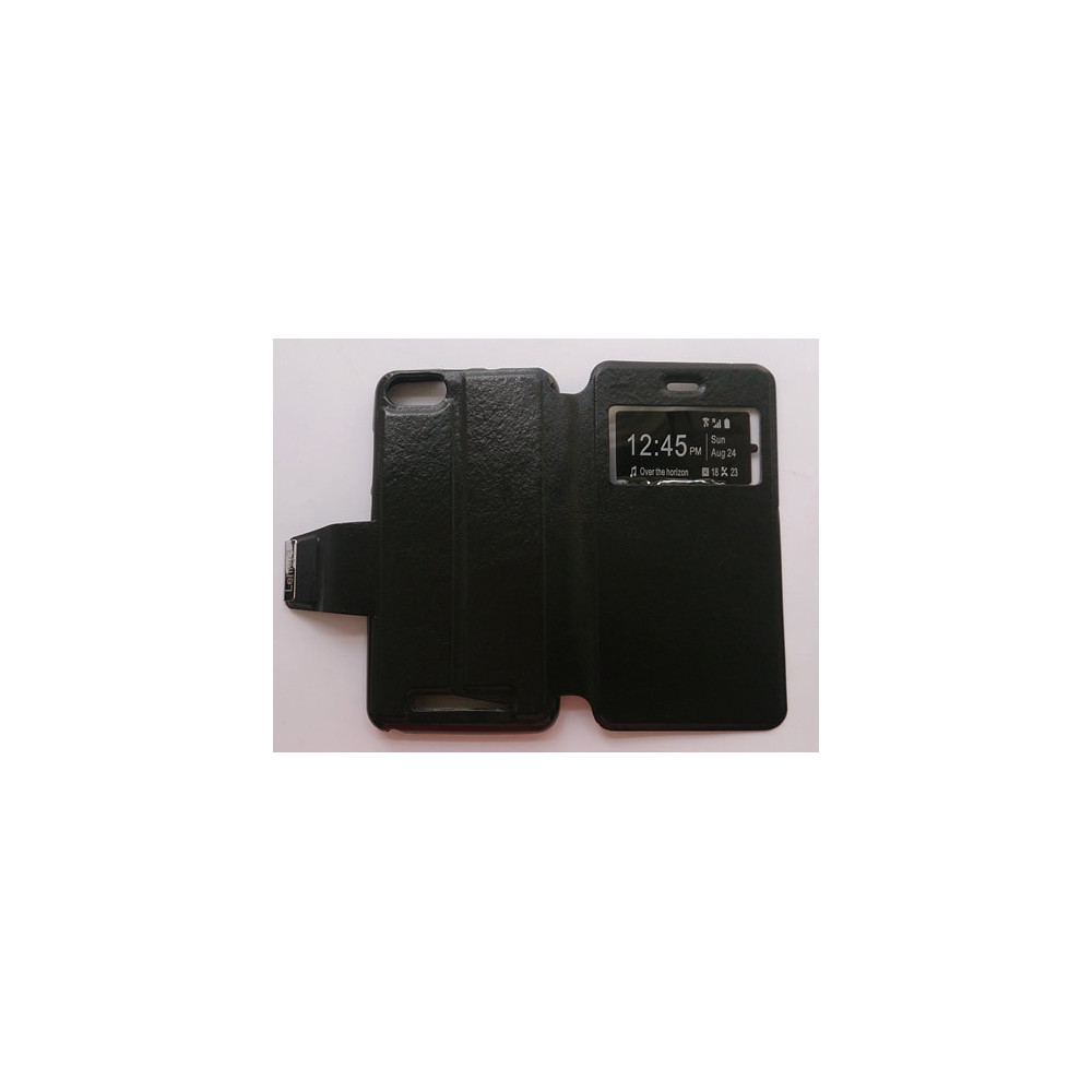 Flip Cover Com Janela Para Wiko Lenny 3 Black