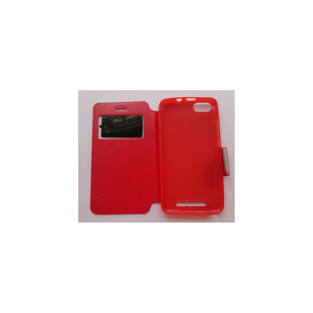 Flip Cover Com Janela Para Wiko Lenny 3 Red