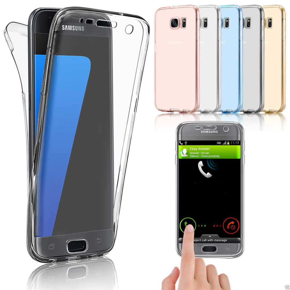 Capa Silicone Dura 360º Samsung Galaxy S7 / G930 Transparente