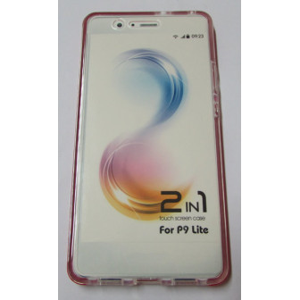 6138 para huawei p9 lite vermelho cir tras capa