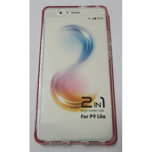 6138 para huawei p9 lite vermelho cir tras capa