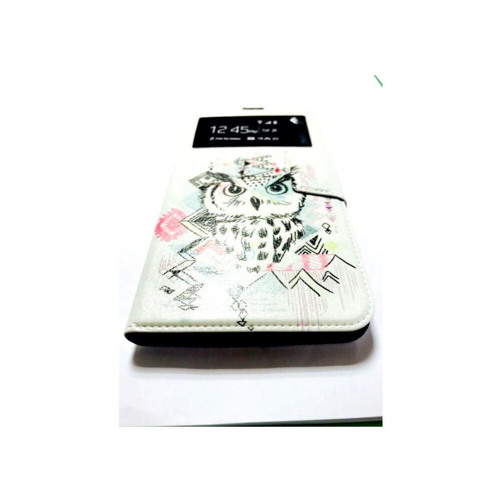 Flip Cover Apple Iphone 7 Plus / 8 Plus Coruja White