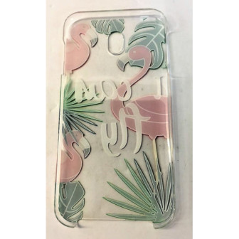 Capa Silicone Gel 360º Com Desenho Samsung Galaxy J7 2017 J730 Transparente