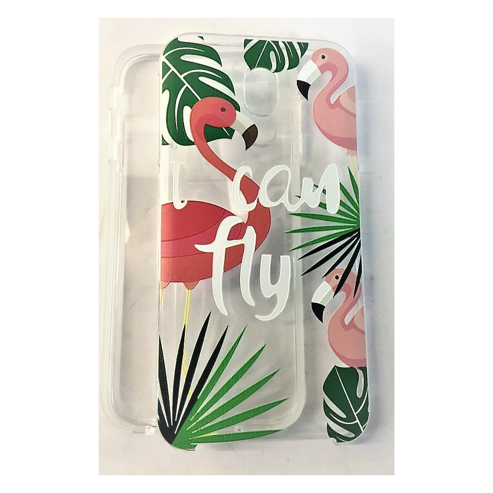 Capa Silicone Gel 360º Com Desenho Samsung Galaxy J7 2017 J730 Transparente