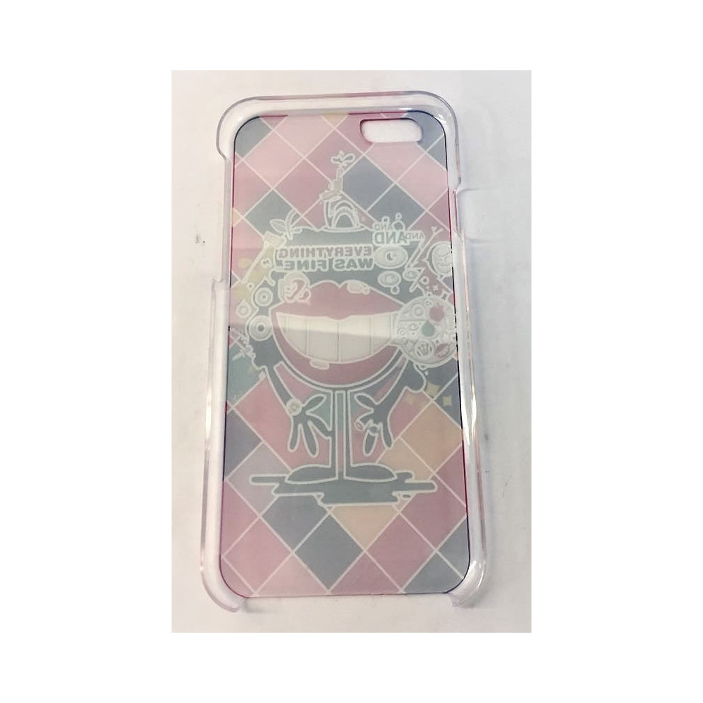 Capa Silicone Gel 360º Com Desenho Apple Iphone 7 Plus/8 Plus Transparente Design Boca Vermelha