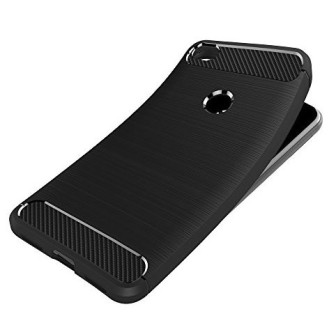 Capa Carbon Gel Huawei P9 Lite 2017 / P8 Lite 2017 Preto