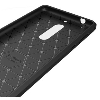 Capa Carbon Gel Nokia 5 Black