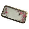 Capa With Flower Design Apple Iphone X Gold
