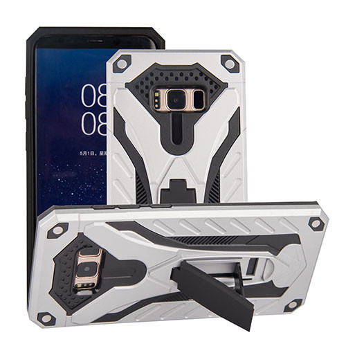 Samsung-S8-Knight-Shockproof-Case-Silver