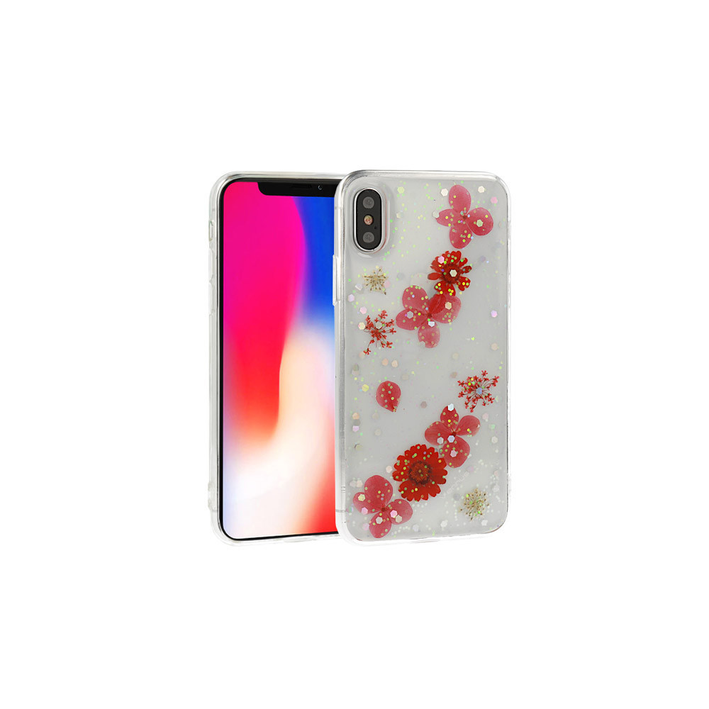 Capa Silicone Dura Com Desenho Flor Vennus Huawei Y7 2019 Julia Desenho