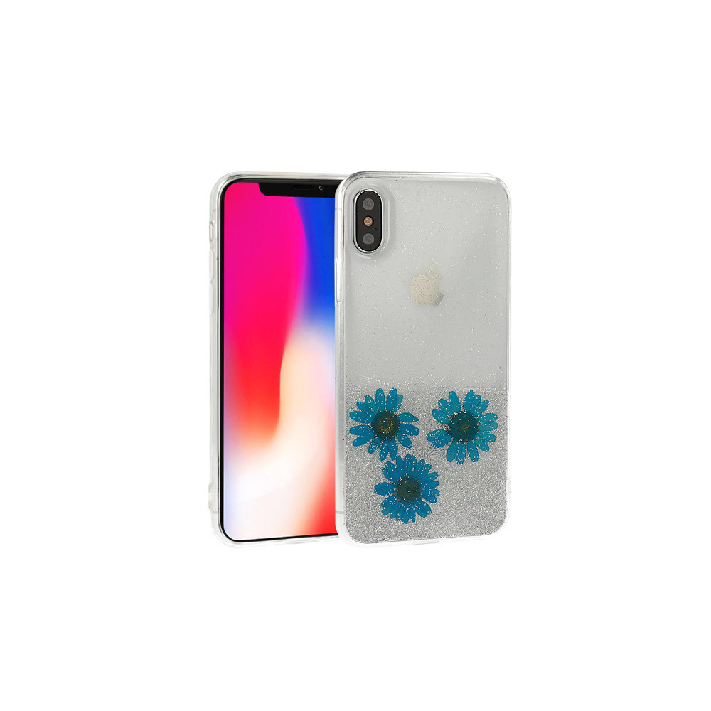 Capa Silicone Dura Com Desenho Flor Vennus Samsung Galaxy A30/Galaxy A20 Transparente Amelia