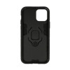 Capa Silicone Anti-Choque Armor Carbon Apple Iphone 12/12 Pro Preto Ring Armor Case