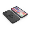 Capa Silicone Anti-Choque Armor Carbon Apple Iphone 12/12 Pro Preto Ring Armor Case