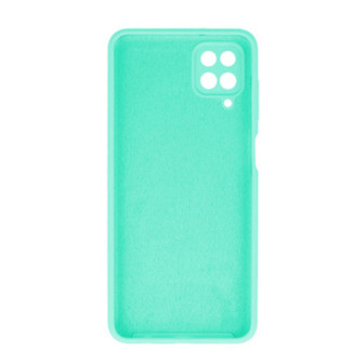 Capa Silicone Gel Samsung Galaxy A12 Verde Com Protetor De Câmera