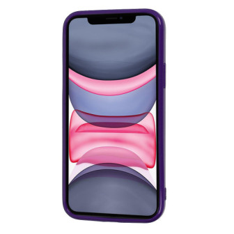 Capa Silicone Gel Brilhante Apple Iphone 12 Pro Roxo