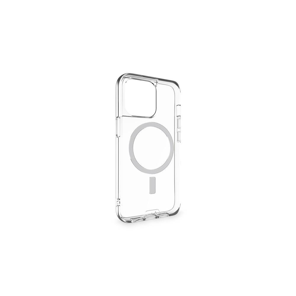 Capa Silicone Dura Apple Iphone 13 Pro Max Transparente Magsafe