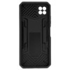 Capa Silicone Anti-Choque Armor Carbon Samsung Galaxy A22 4g A225 Preto Kickstand