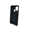 Samsung Galaxy A21S Black Silicone Gel Case Card Pocket