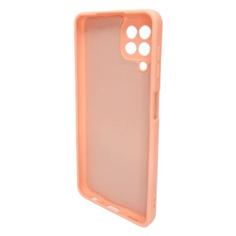 Samsung Galaxy A22 4G Pink Camera Protector Silicone Gel Case