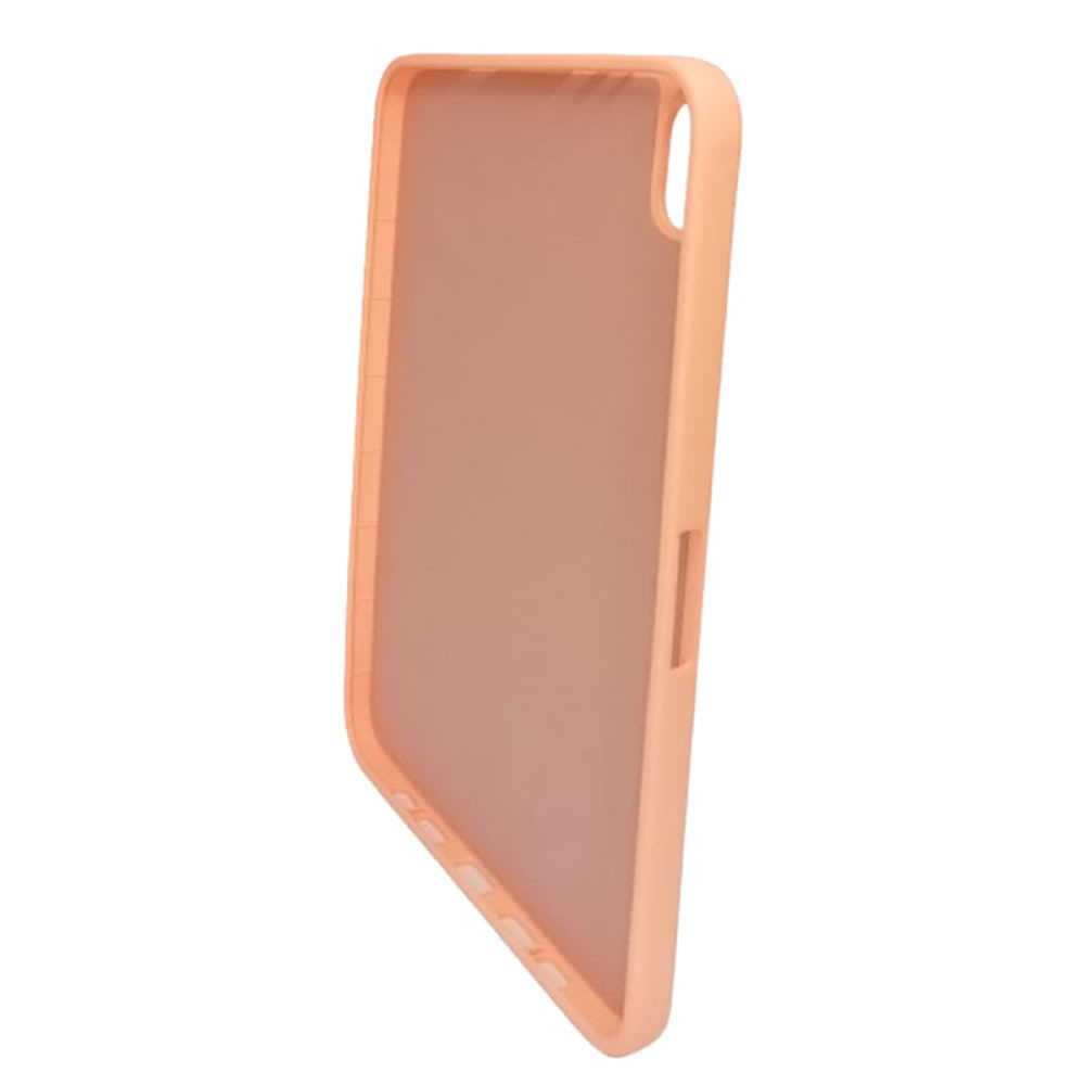 Capa Silicone Gel Apple Ipad Mini 6 Rosa Robusta