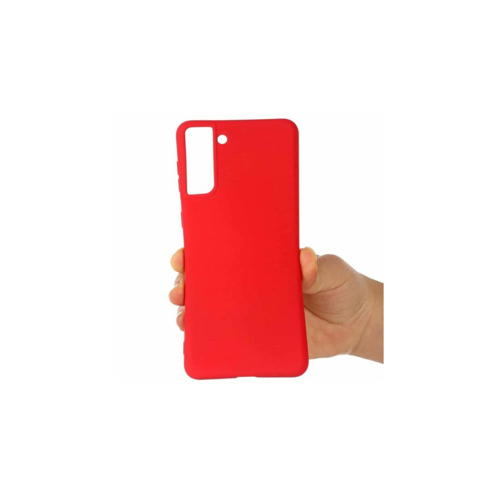 Capa Silicone Gel Samsung Galaxy S21 Fe Vermelho Robusta