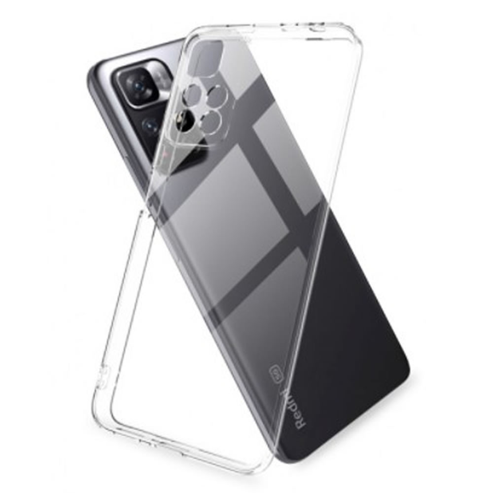 Xiaomi Poco M4 Pro 5G/Redmi Note 11 5G Transparent With Camera Protector Hard Silicone Case