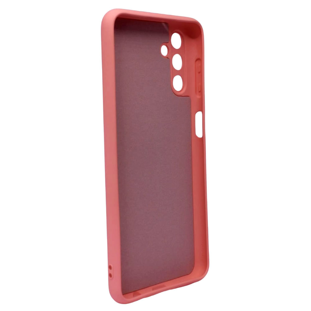 Samsung Galaxy A13 5G Pink With Camera Protector Silicone Gel Case