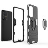 Capa Silicone Anti-Choque Armor Carbon Samsung Galaxy A33 5G Preto Ring Armor