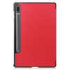 Capa Tablet Flip Cover Samsung Galaxy Tab S7/ Tab S8 2022 Vermelho