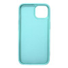 Capa Silicone Gel Apple Iphone 14 Verde Turquesa Robusta