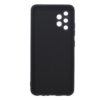 Capa Silicone Gel Samsung Galaxy A32 4G Preto Com Protetor De Câmera Robusta