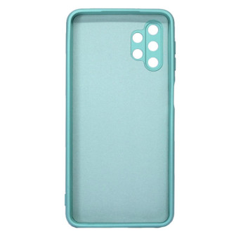 Samsung Galaxy A32 5G/A326 Turquoise Green Robust Silicone Gel Case With Camera Protector